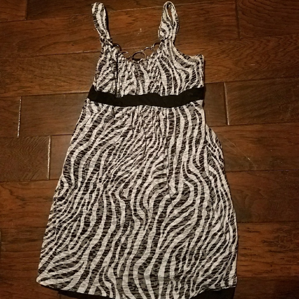 Super cute Zebra stripe dress